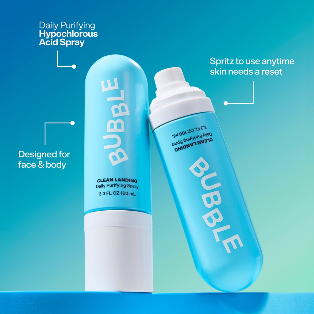 Bubble Skincare Clean Landing