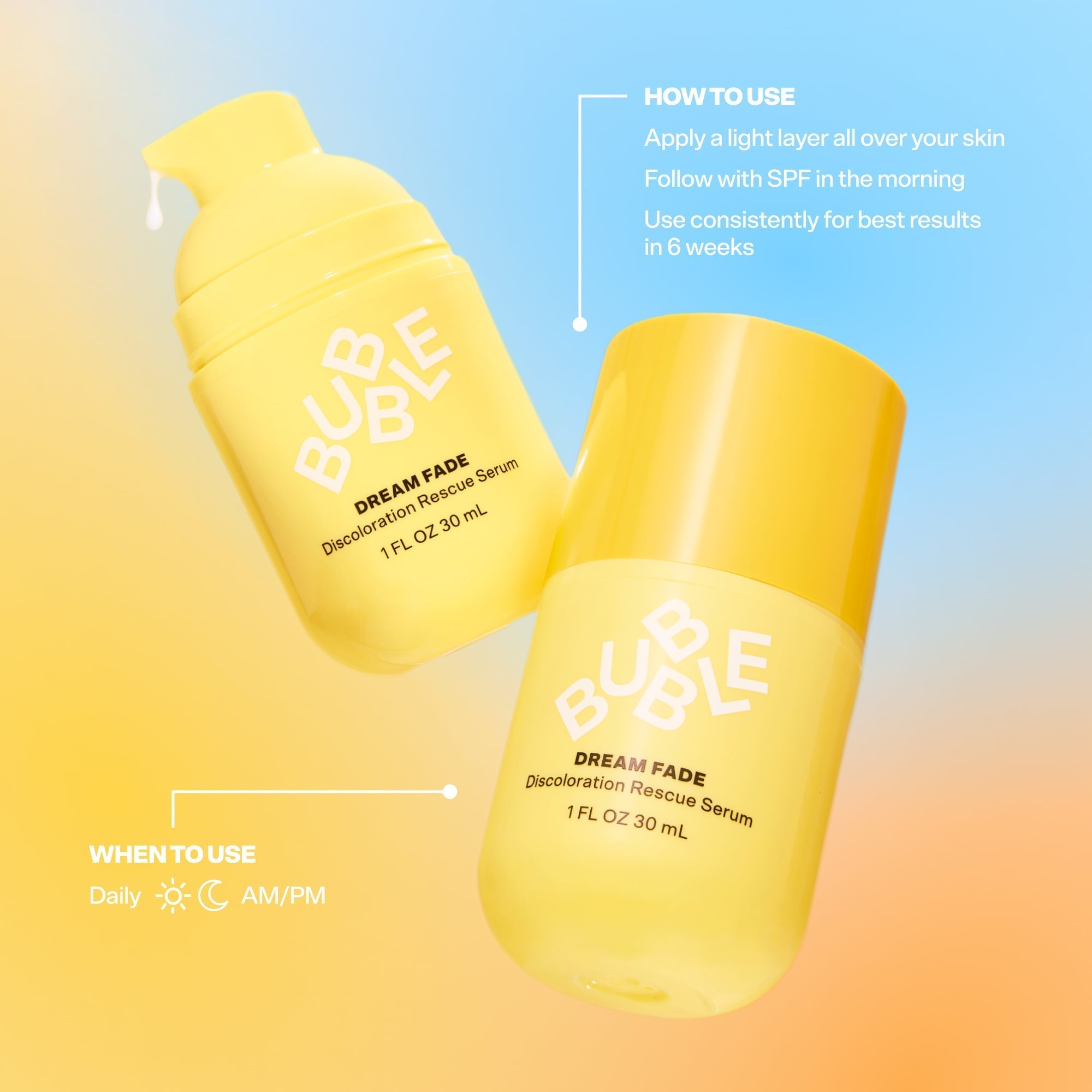 Bubble Skincare Dream Fade